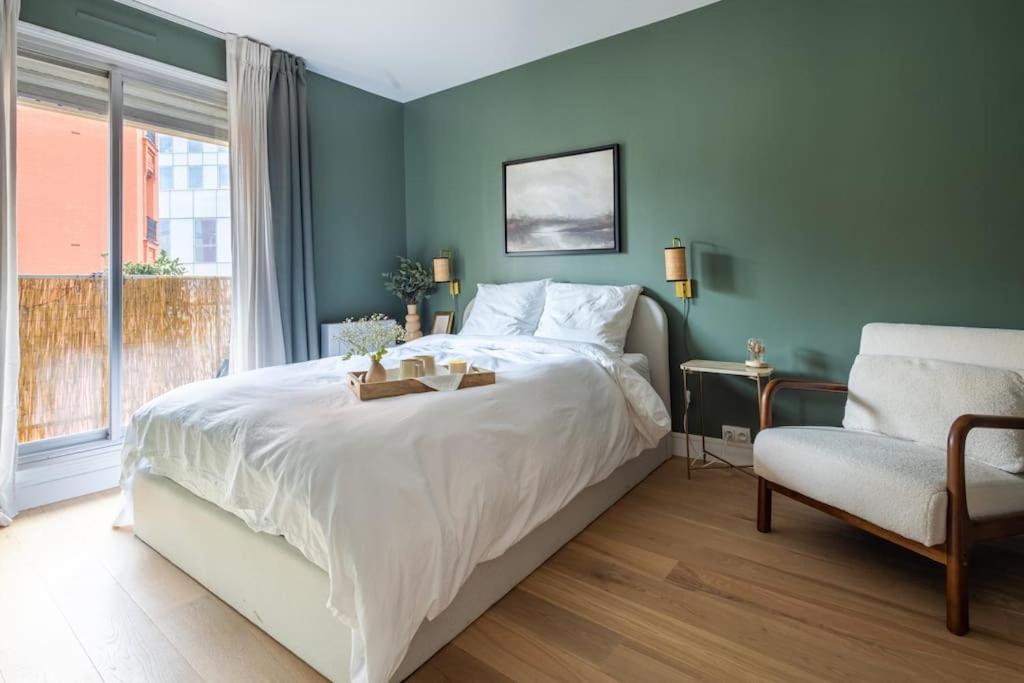 Gaspar - Joli Nid Douillet Proche De Paris Avec Balcon Boulogne-Billancourt Kültér fotó